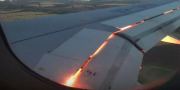 Voo da seleo Saudita sofre pane e pega fogo em viagem